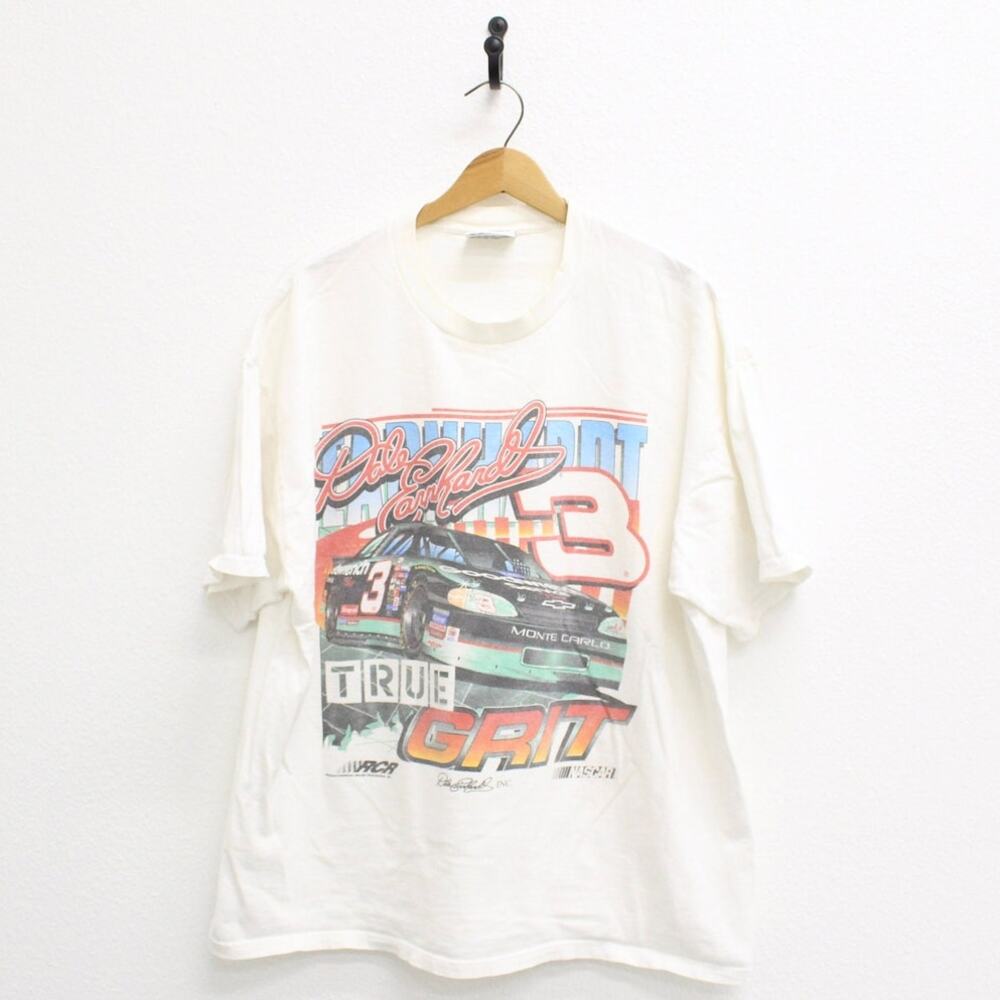 Vintage Dale Earnhardt True Grit Nascar T Shirt XL